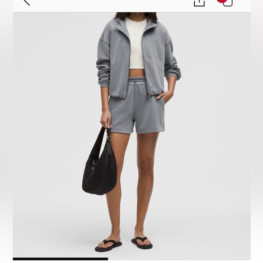 Softstreme Full-Zip Hoodie in Solar Gray size0